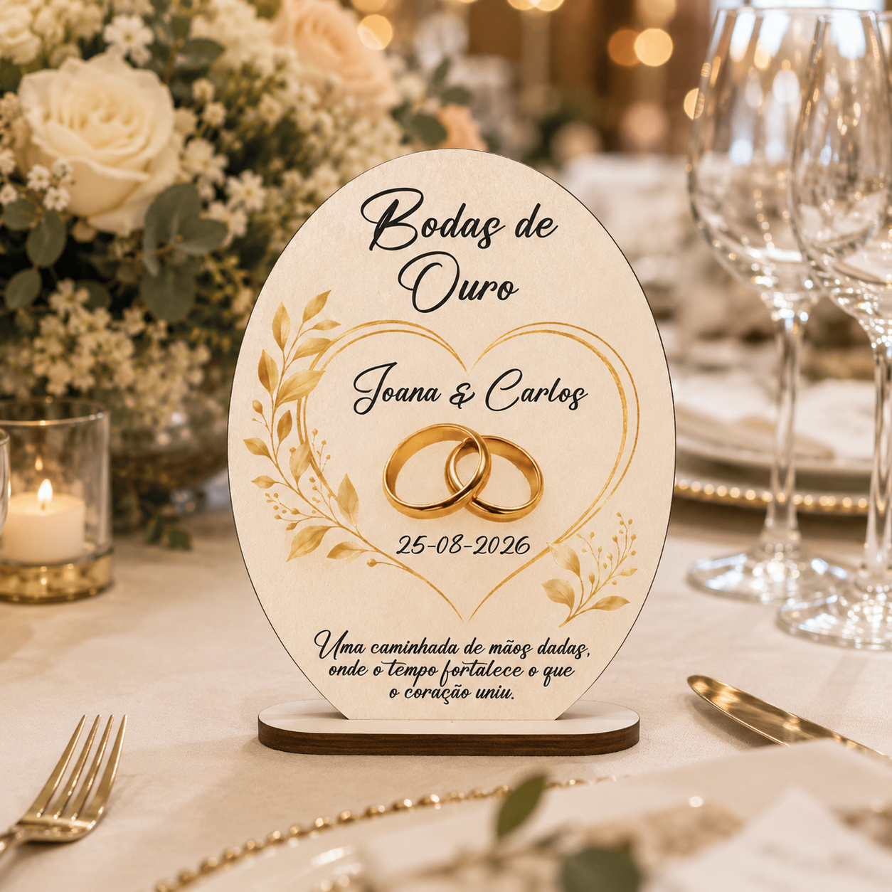 Lembranças Bodas - Modelo 1
