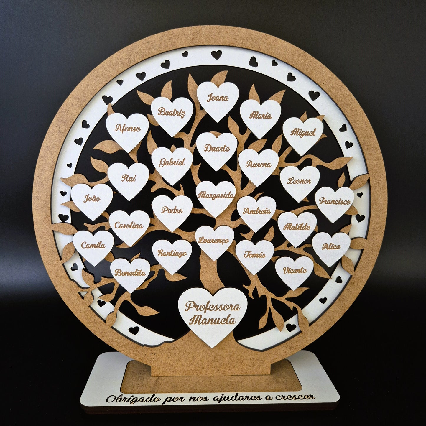 Recuerdo del profesor - Árbol