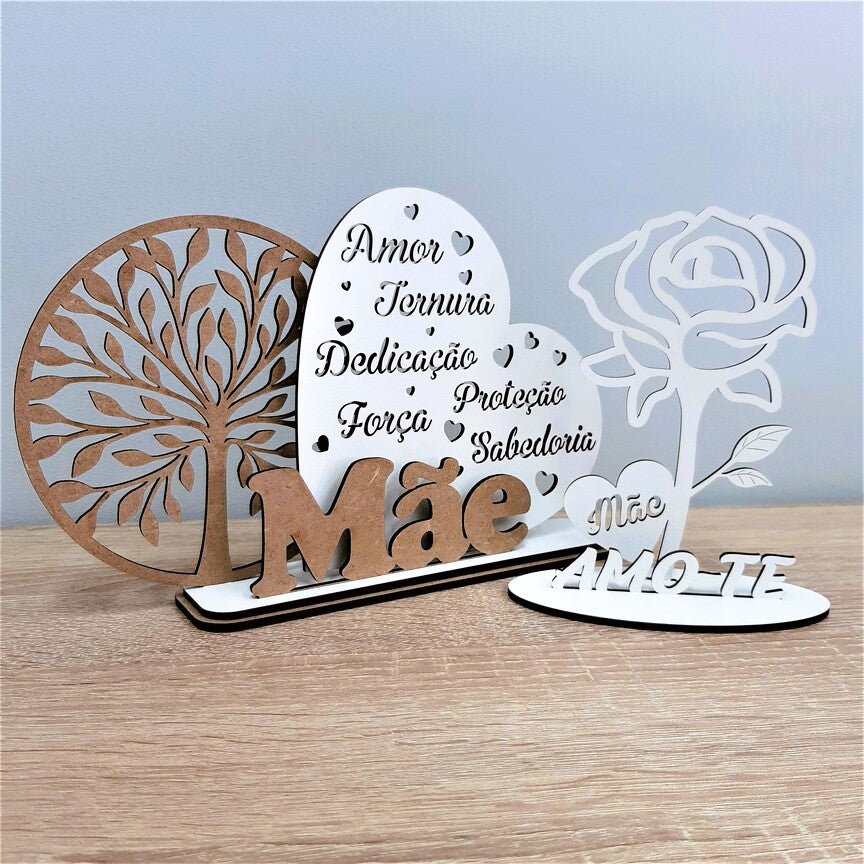 Lembrança para mãe - conjunto 2 (Sugestão de presente)