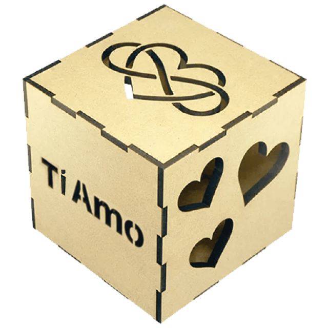 Messaggio personalizzato proiettato Ti Amo