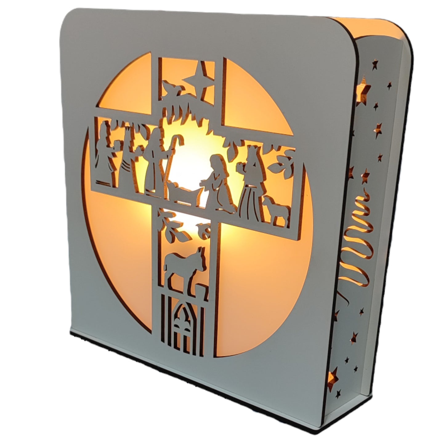 Luz de Natal - Presépio na Cruz