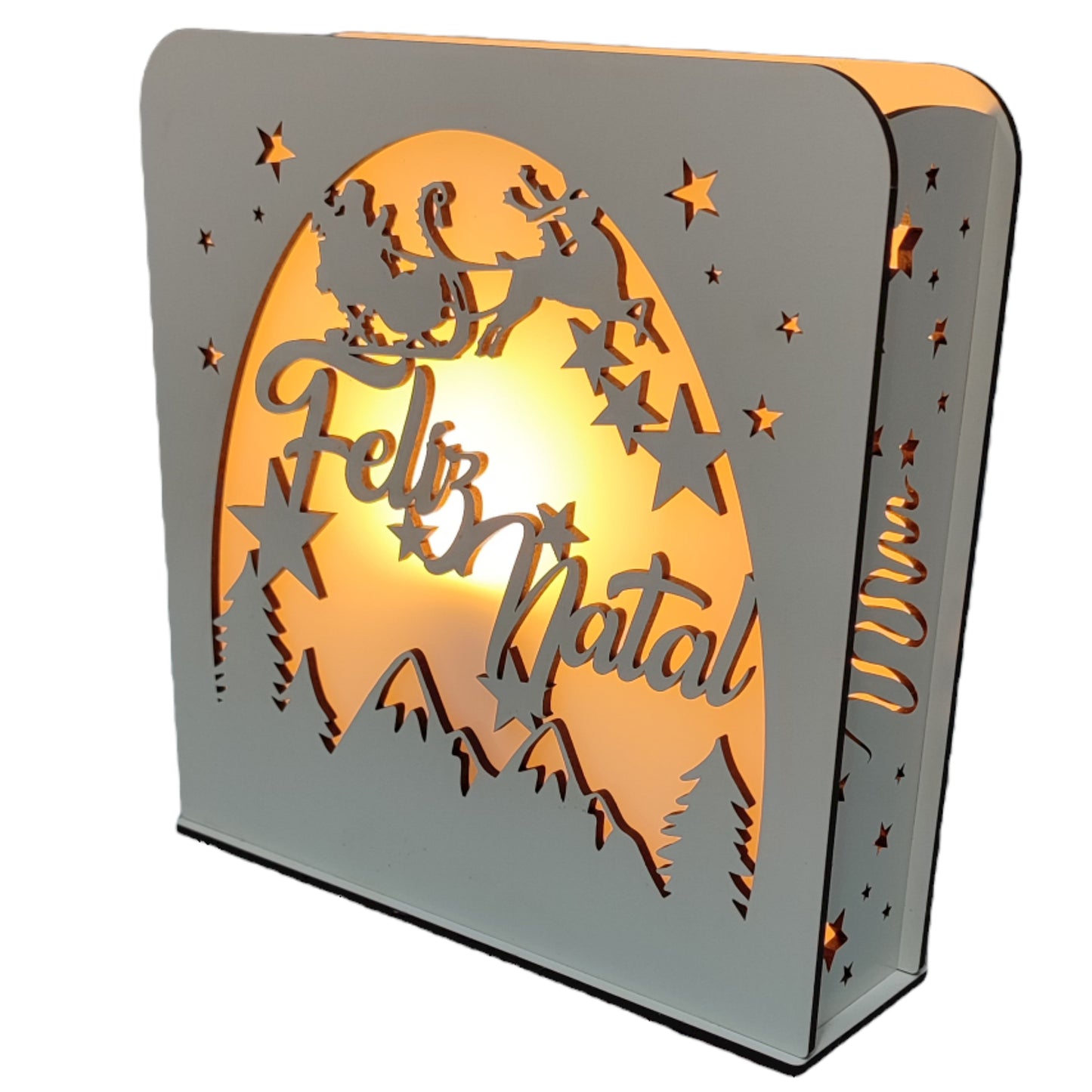 Luz de Natal - Trenó Pai Natal