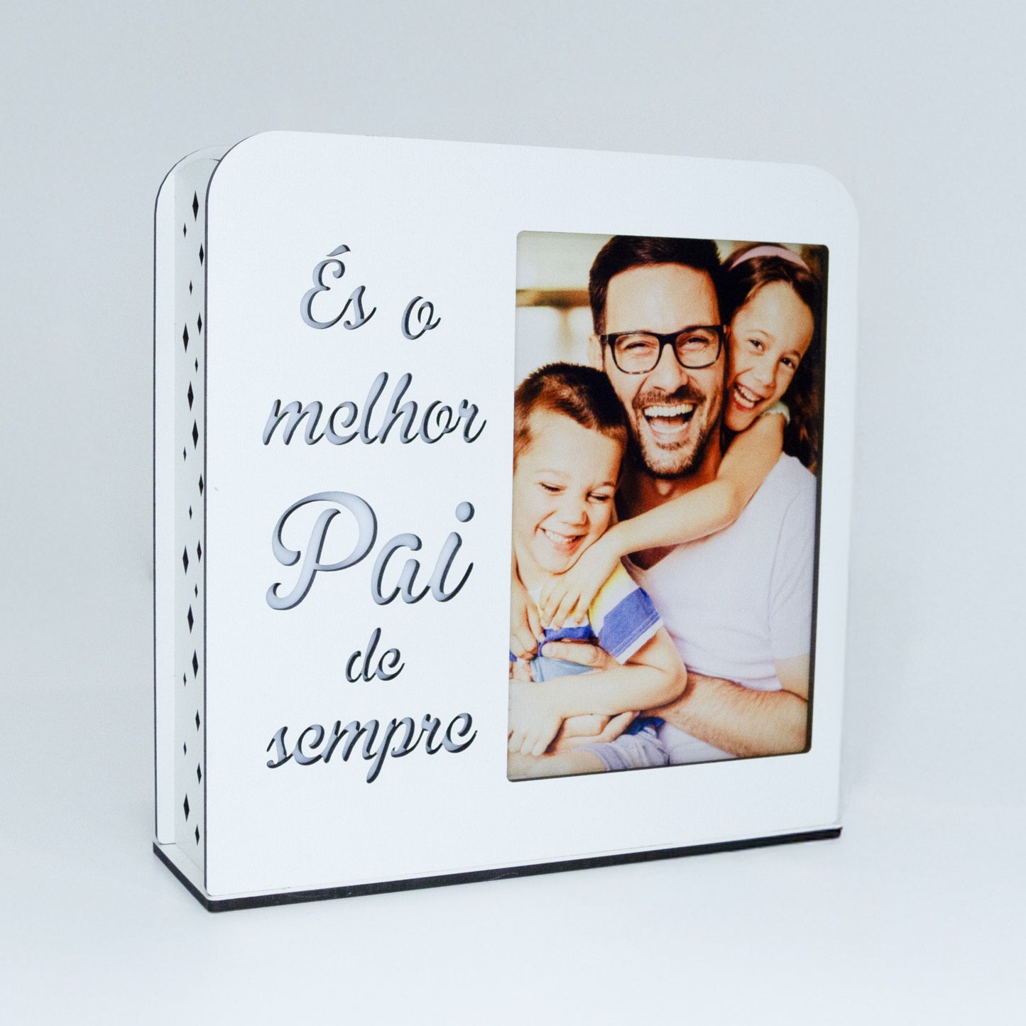 Luz de presença personalizada - Melhor Pai de Sempre