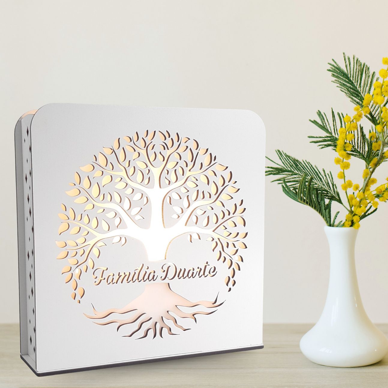 Luz de Presença Árvore da Vida