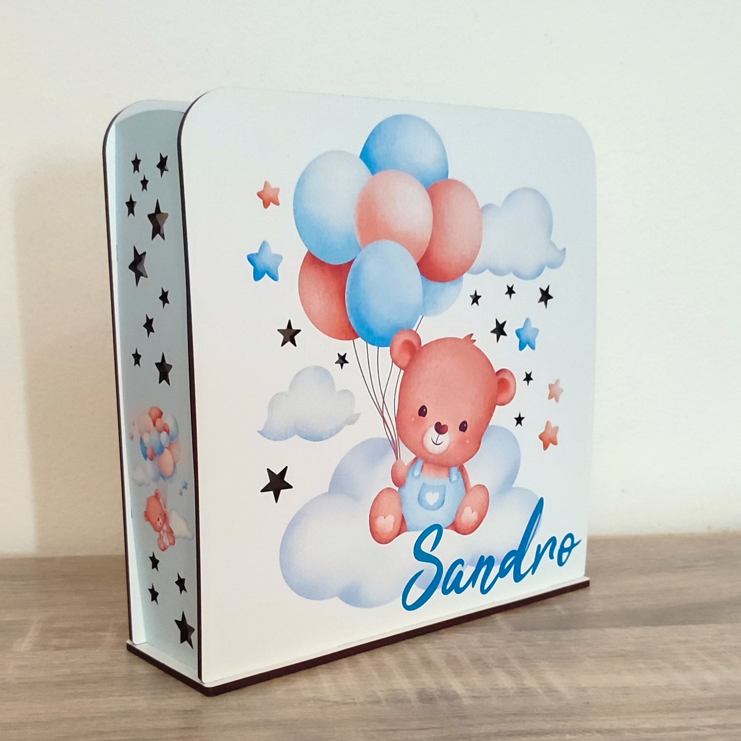 Luz de presença personalizada - Benny Blue