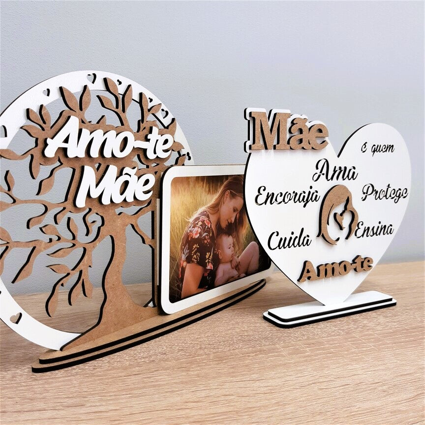 Lembrança para mãe - conjunto 4 (Sugestão de presente)