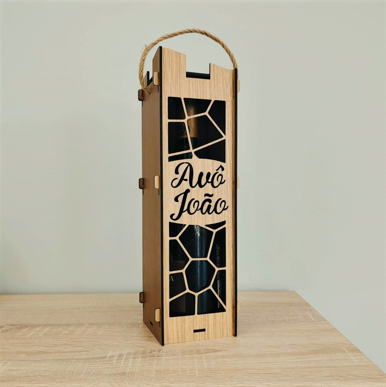 Porta garrafas para Avô