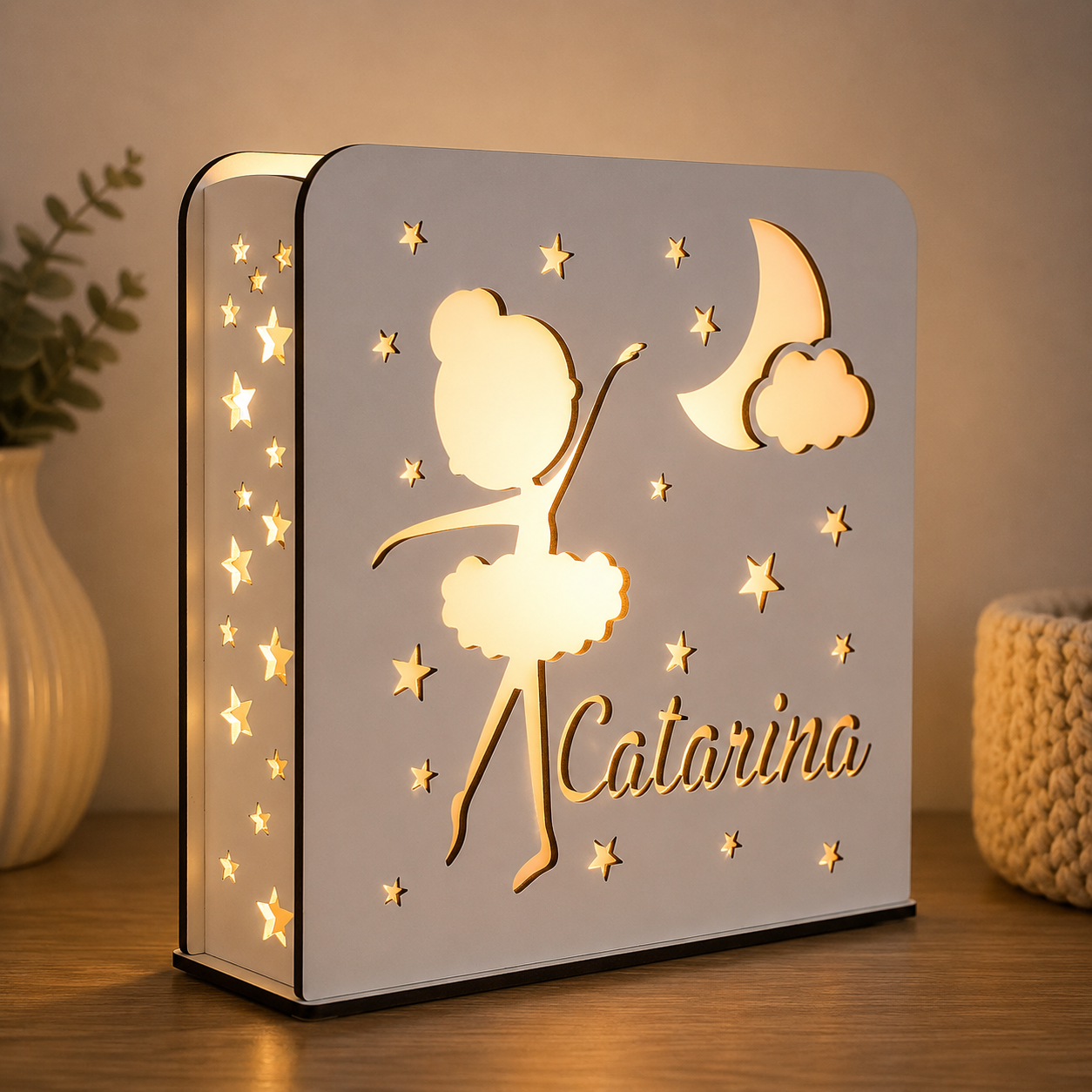 Luz de presença personalizada - Little Dancer
