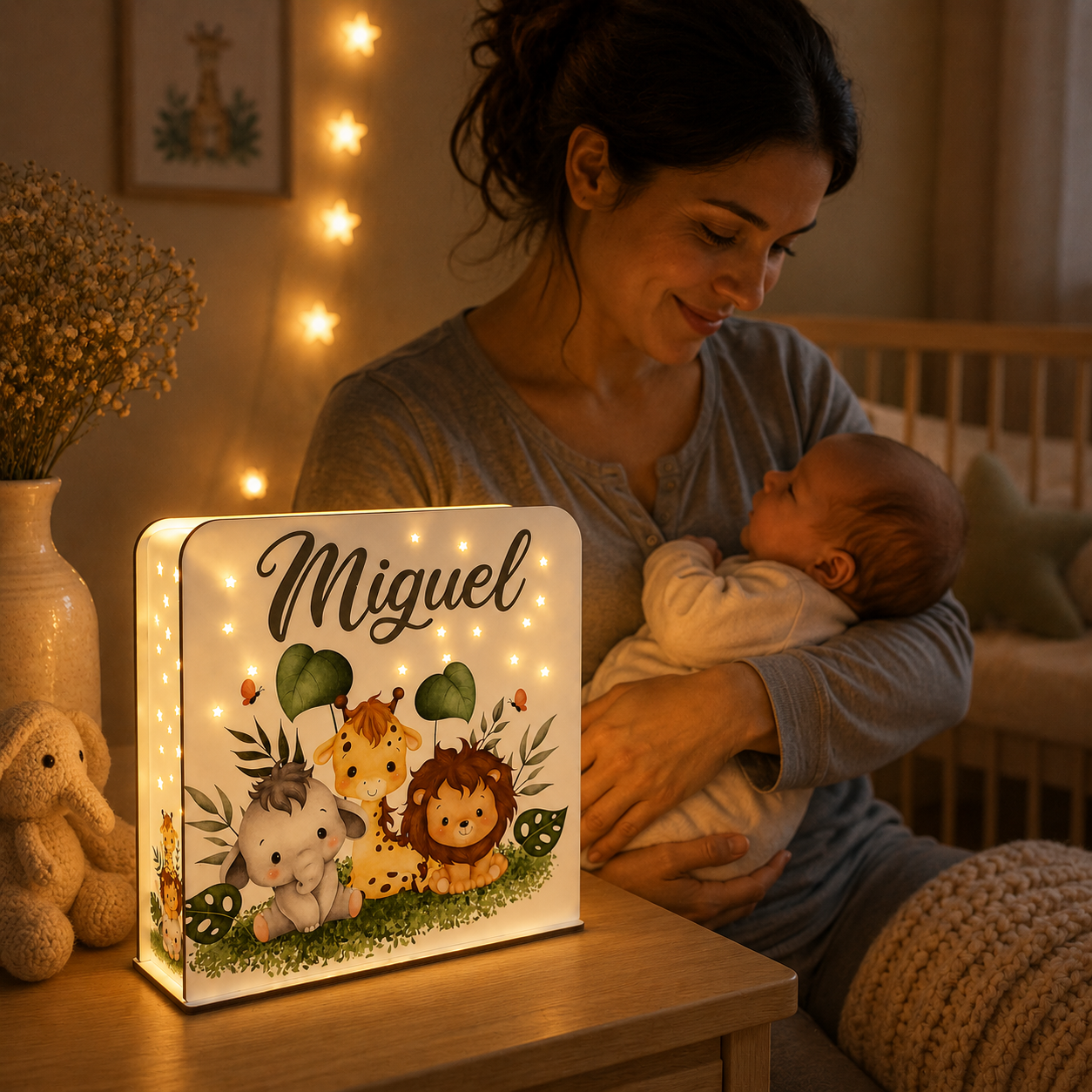 Luz de presença personalizada - Selva 1