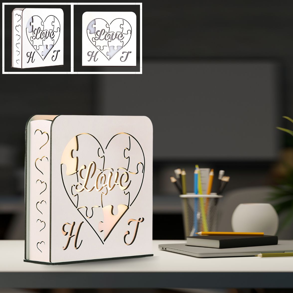 Luz de presença personalizada