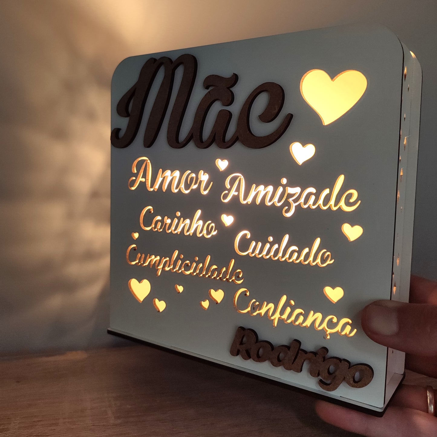 Luz de noche personalizada - Madre