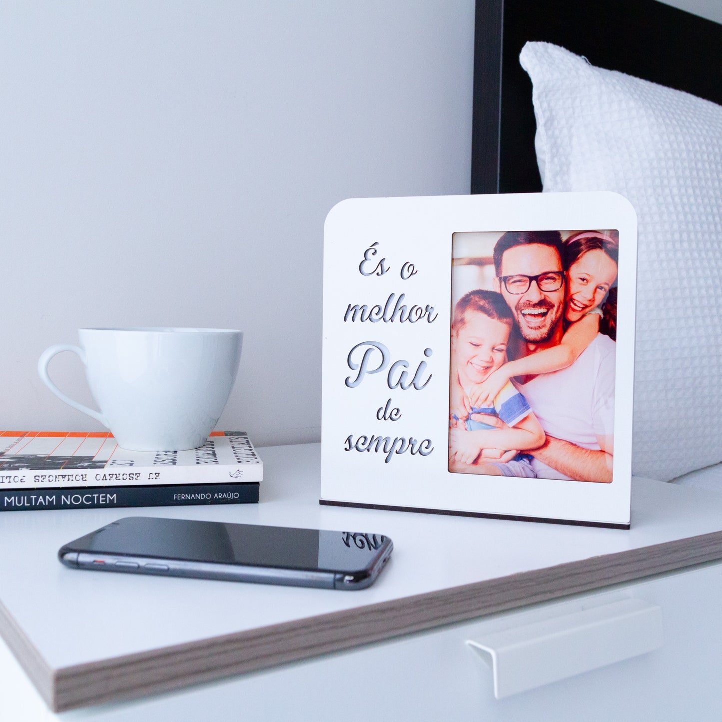 Luz de presença personalizada - Melhor Pai de Sempre