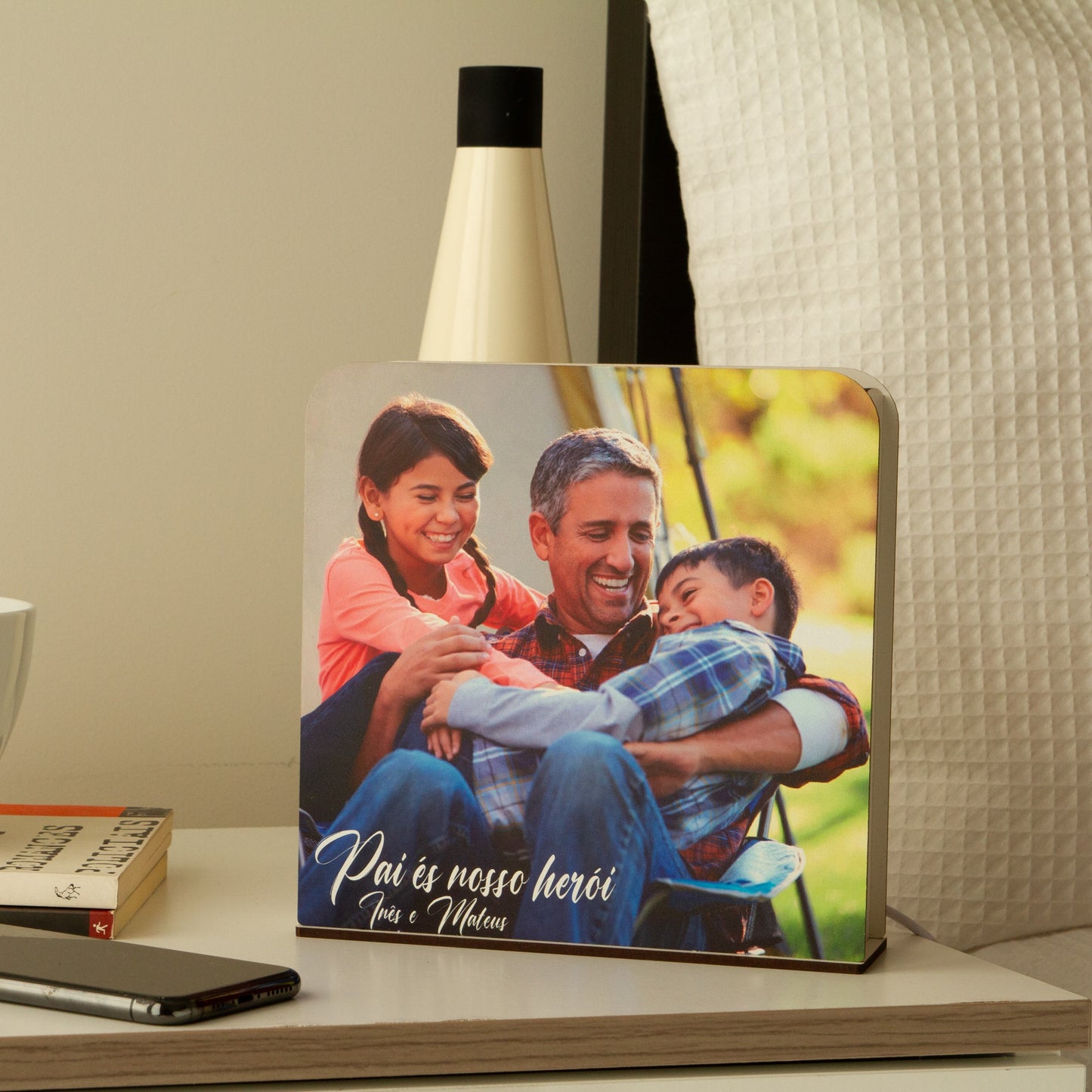 Luz de presença personalizada - Fotografia