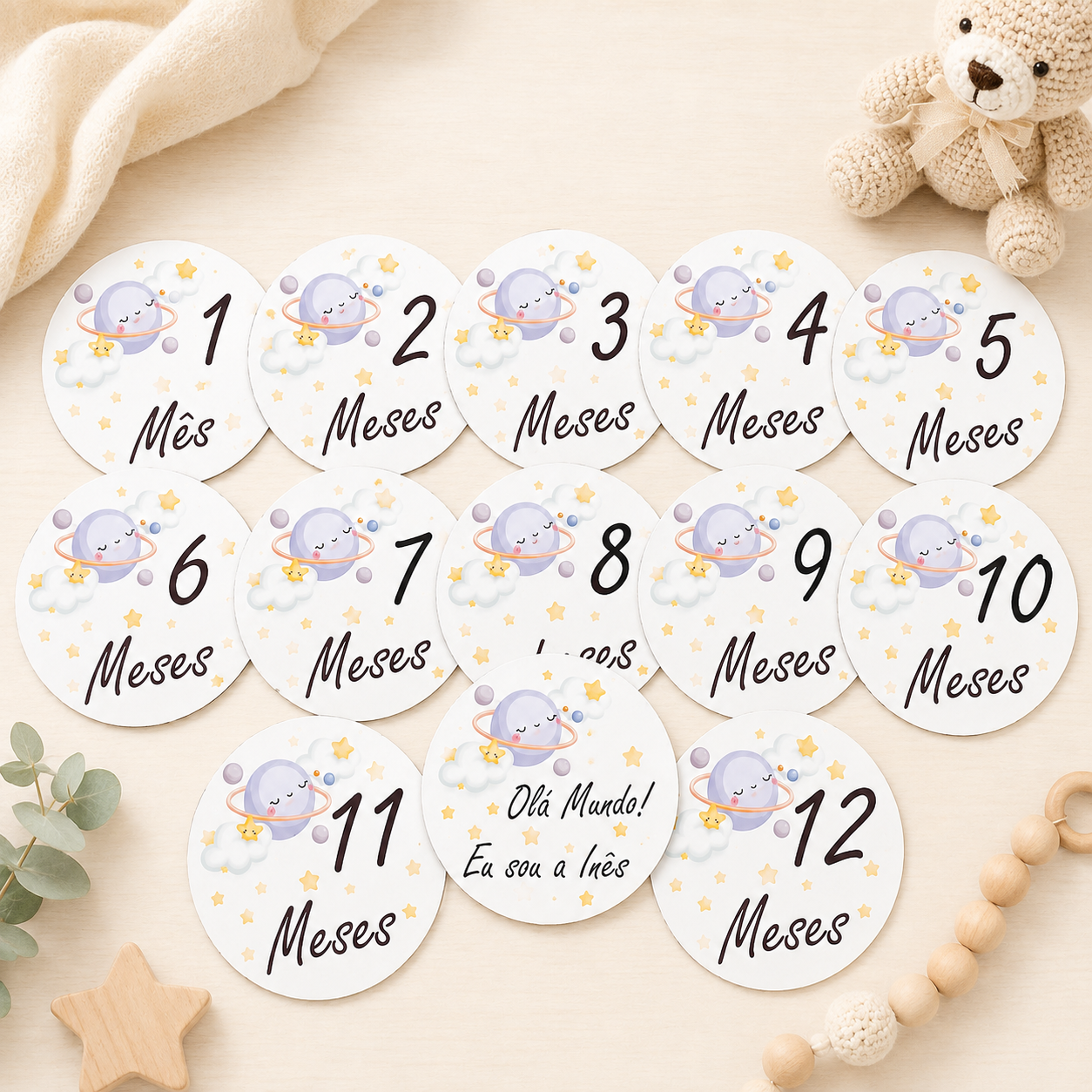 Placas nascimento bebé | Espaço