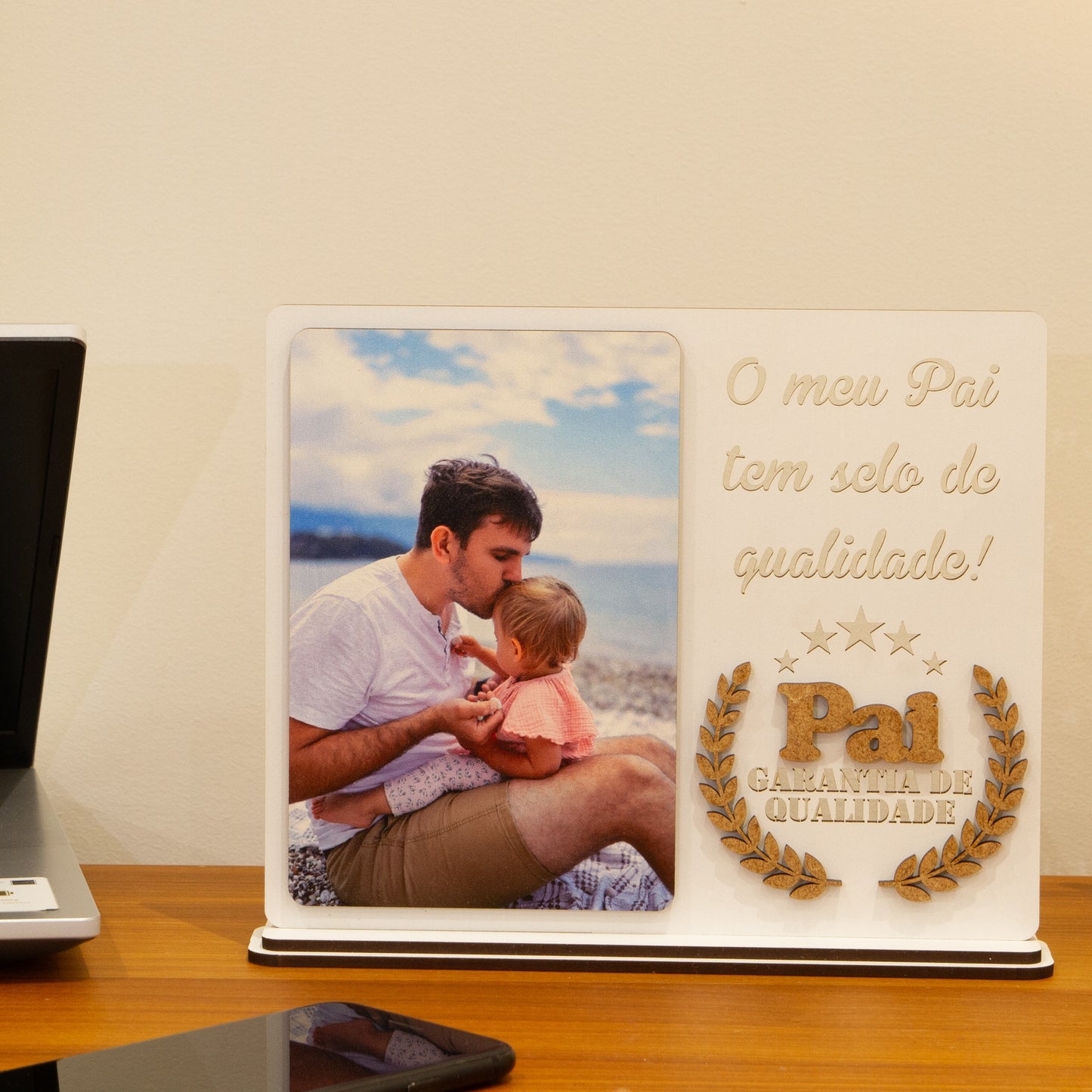 Moldura Selo de Qualidade Pai
