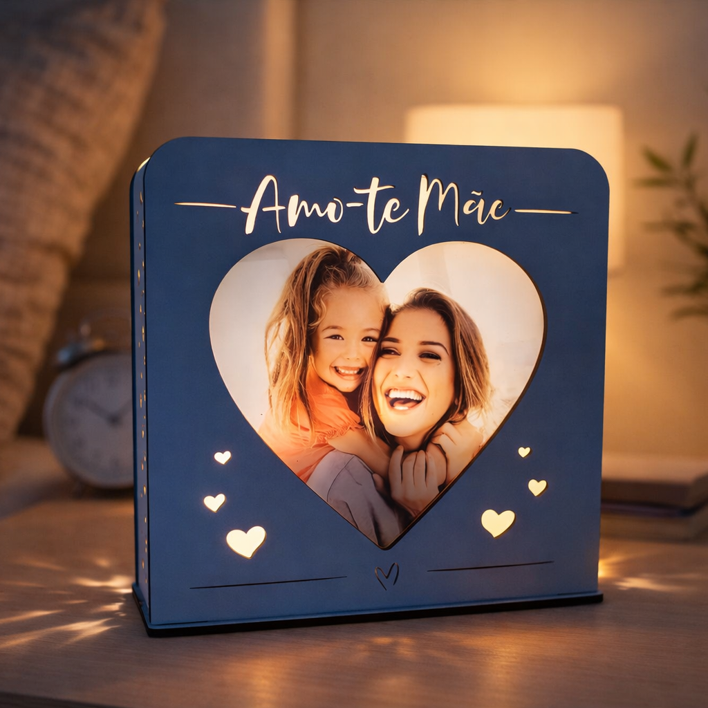 Luz de noche personalizada - La mejor mamá del mundo