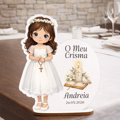 Lembranças Crisma - Menino e Menina