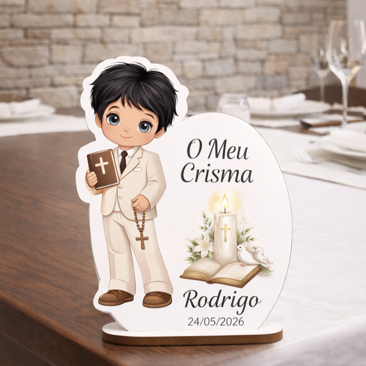 Lembranças Crisma - Menino e Menina