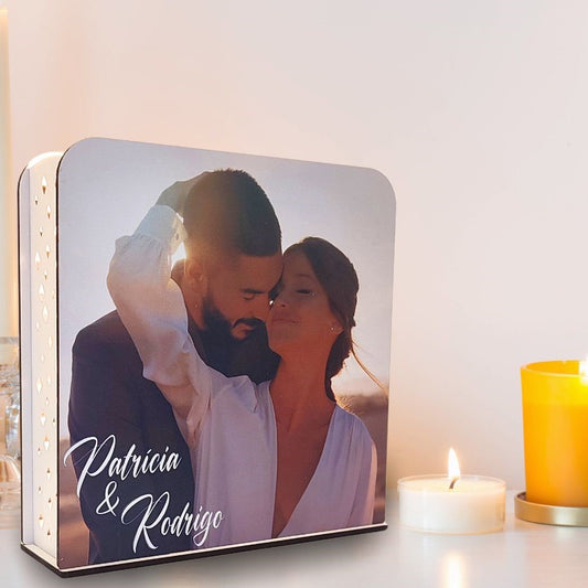 Luz de Presença Personalizada - Fotografia (Sugestão de Presente)