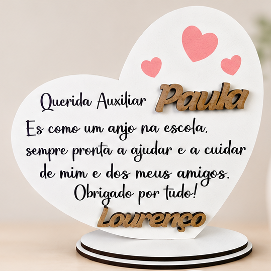 Lembrança Personalizada – Coração