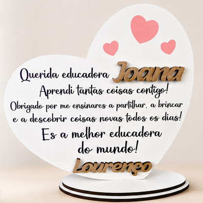 Lembrança Personalizada – Coração