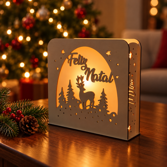Luz de Natal - Rena