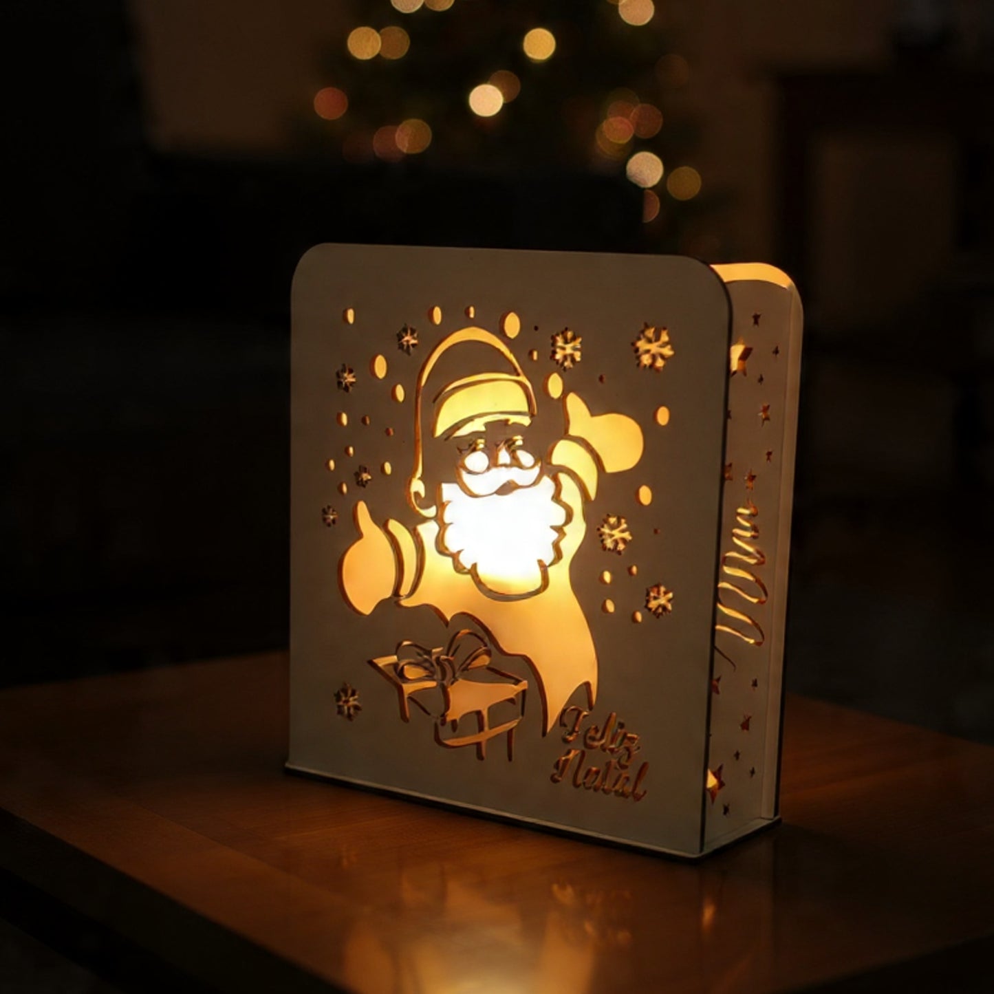 Luz de Natal - Pai Natal