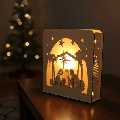 Luz de Natal - Presépio