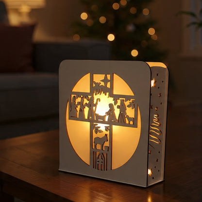 Luz de Natal - Presépio na Cruz