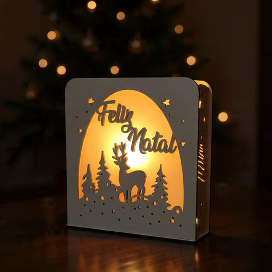 Luz de Natal - Rena