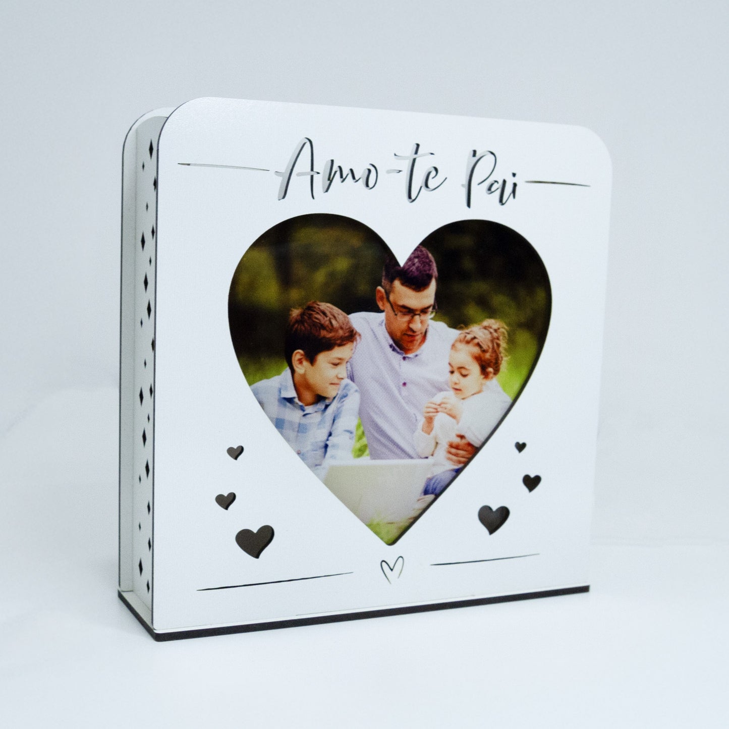 Luz de presença personalizada - Amo-te Pai