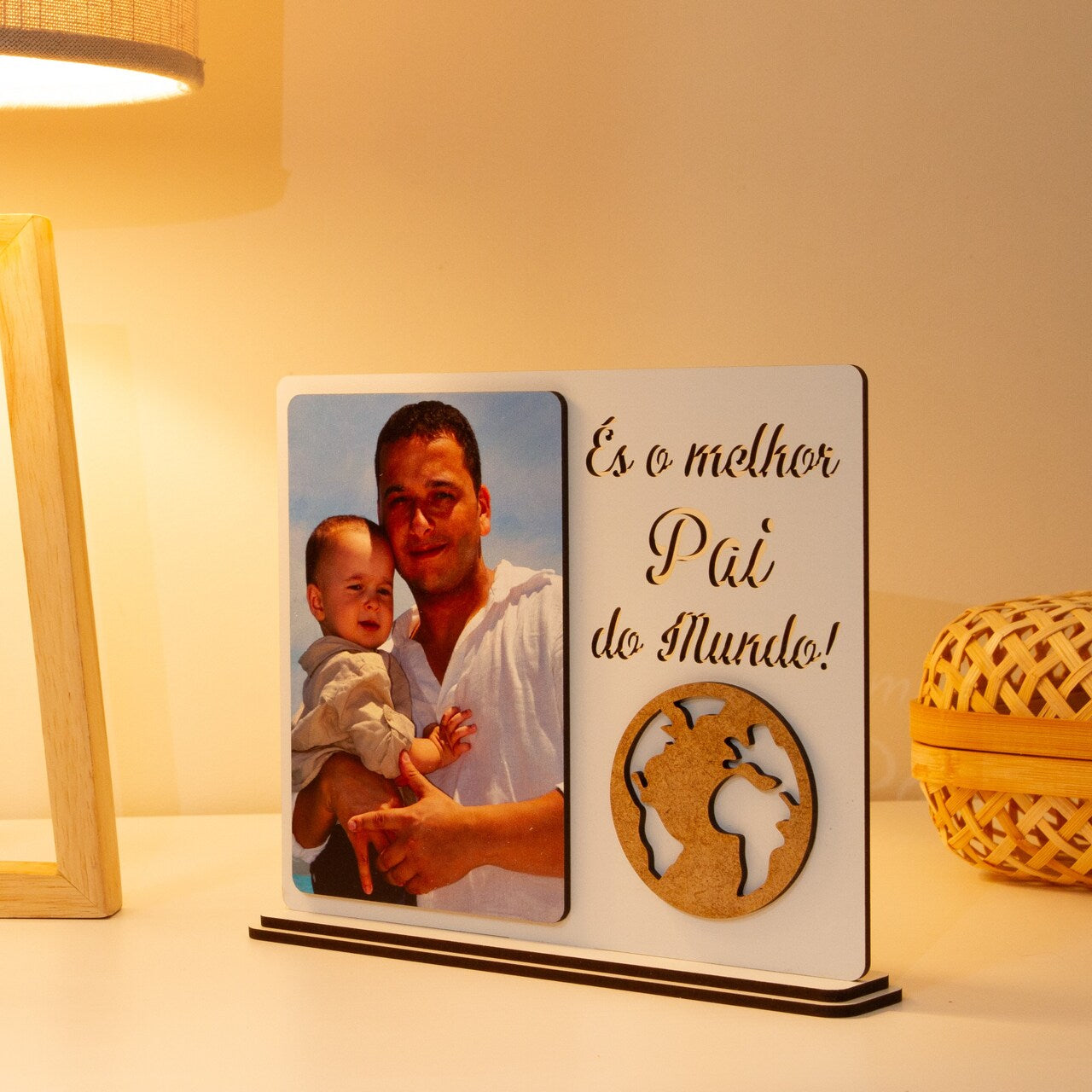 Moldura Melhor Pai do Mundo