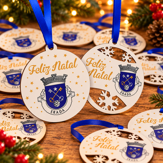Bolas de Natal personalizadas