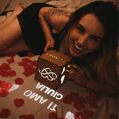 Messaggio personalizzato proiettato Ti Amo