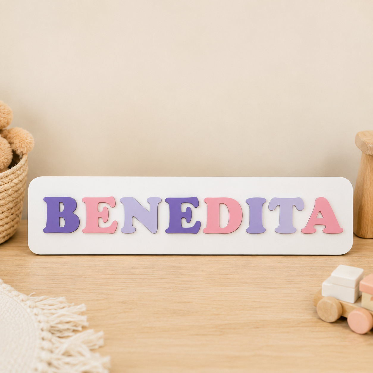 Luz de noche personalizada - Fecha de nacimiento - Jungla