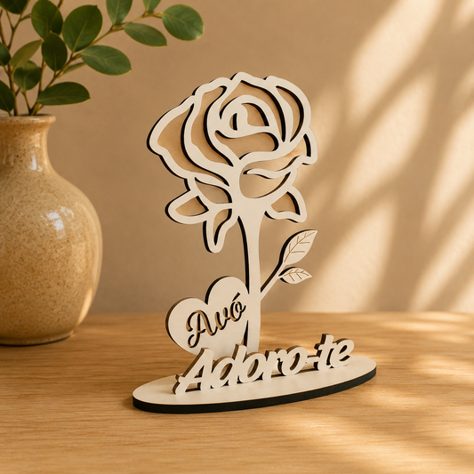 Lembrança para Avó - Rosa