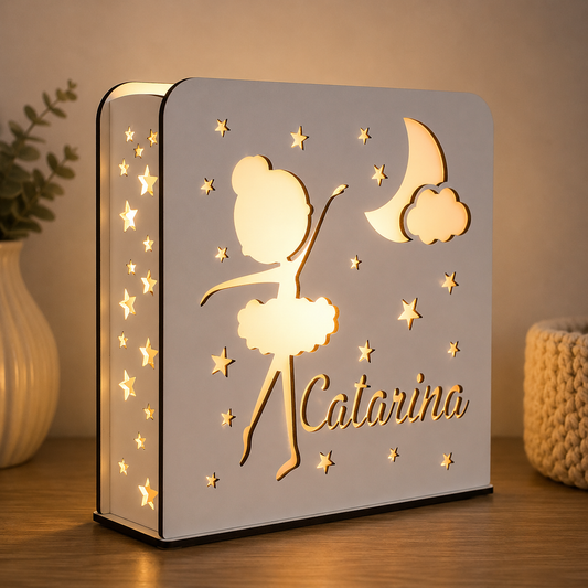 Luz de presença personalizada - Little Dancer