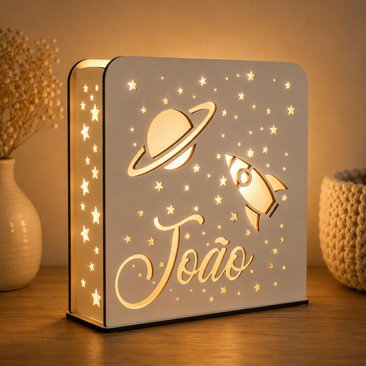 Luz de presença personalizada - Spaceship