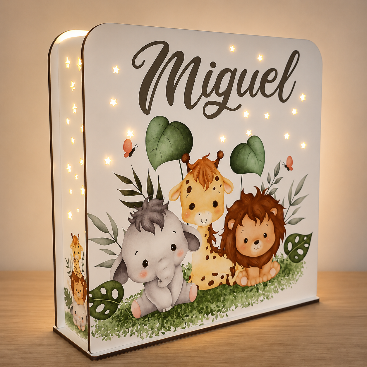 Luz de presença personalizada - Selva 1