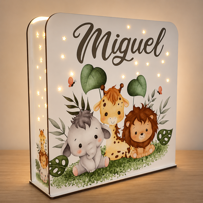 Luz de presença personalizada - Selva 1