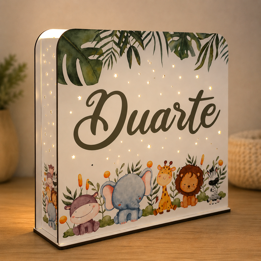 Luz de presença personalizada - Selva 2