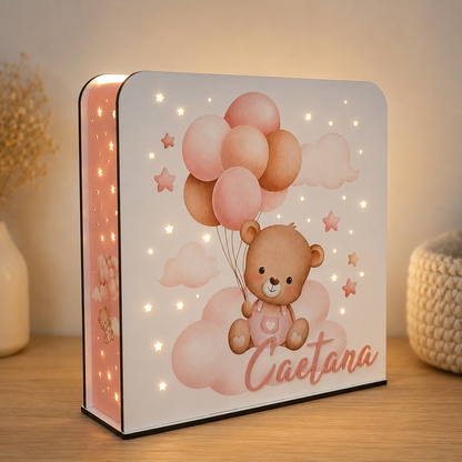 Luz de presença personalizada - Benny Pink