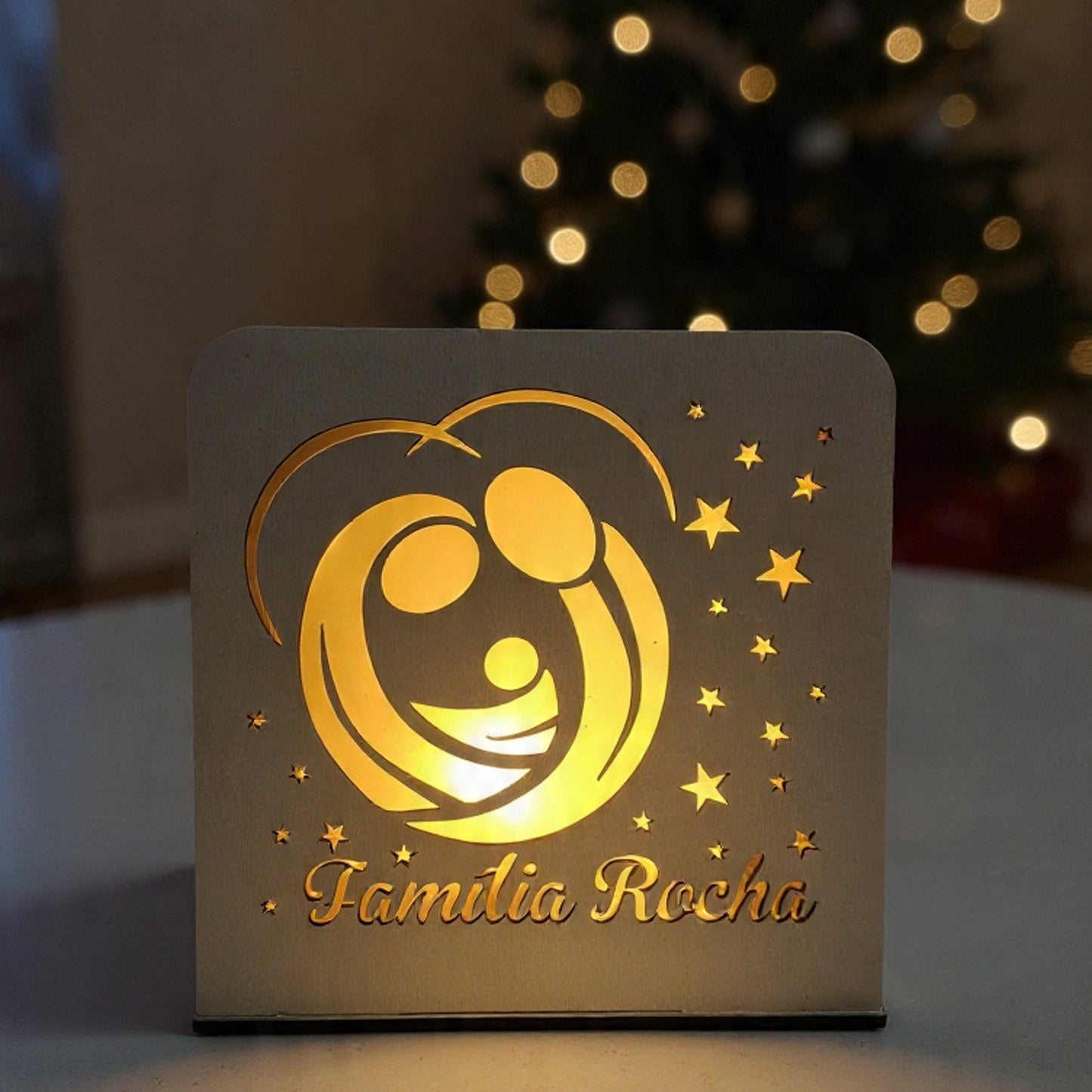 Luz de Natal - Presépio / Família