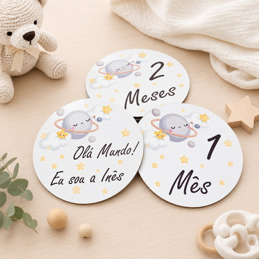 Placas nascimento bebé | Espaço