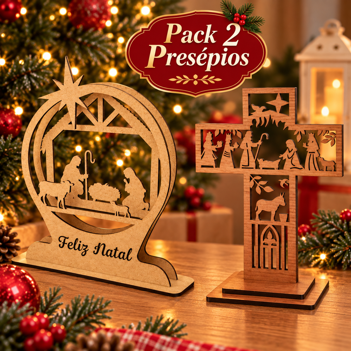 Pack de 2 Belenes