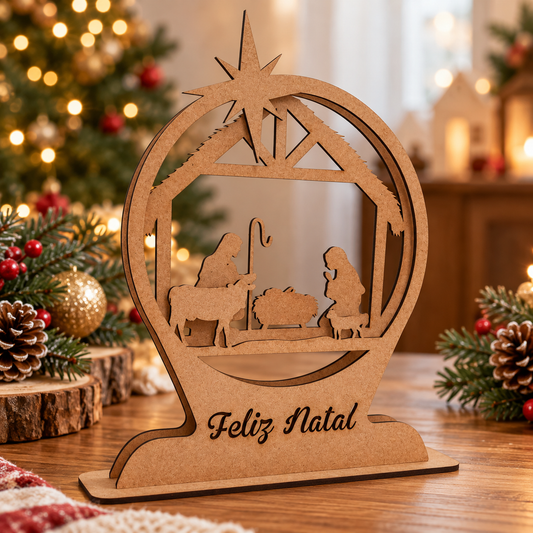 Presépio de Natal 3D