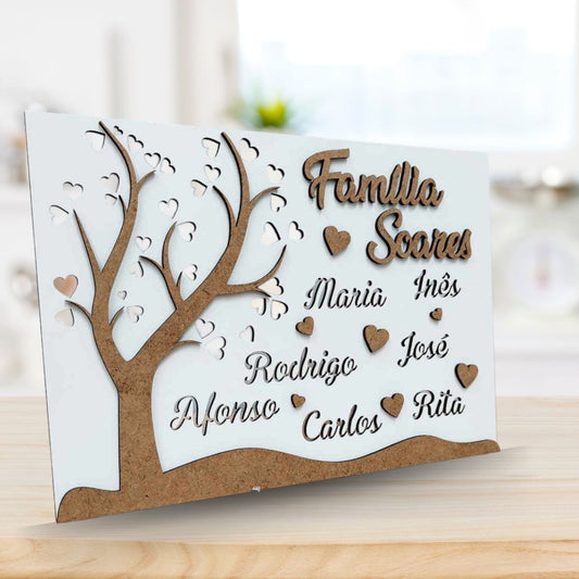 Quadro personalizado - Família