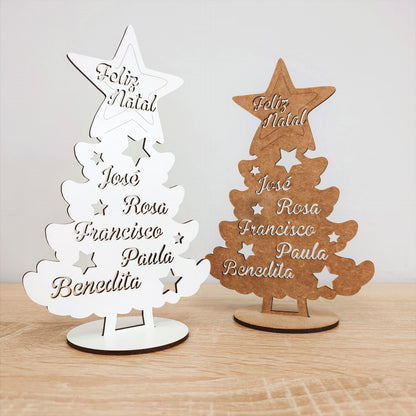 Árbol de Navidad personalizado (Sugerencia de regalo)